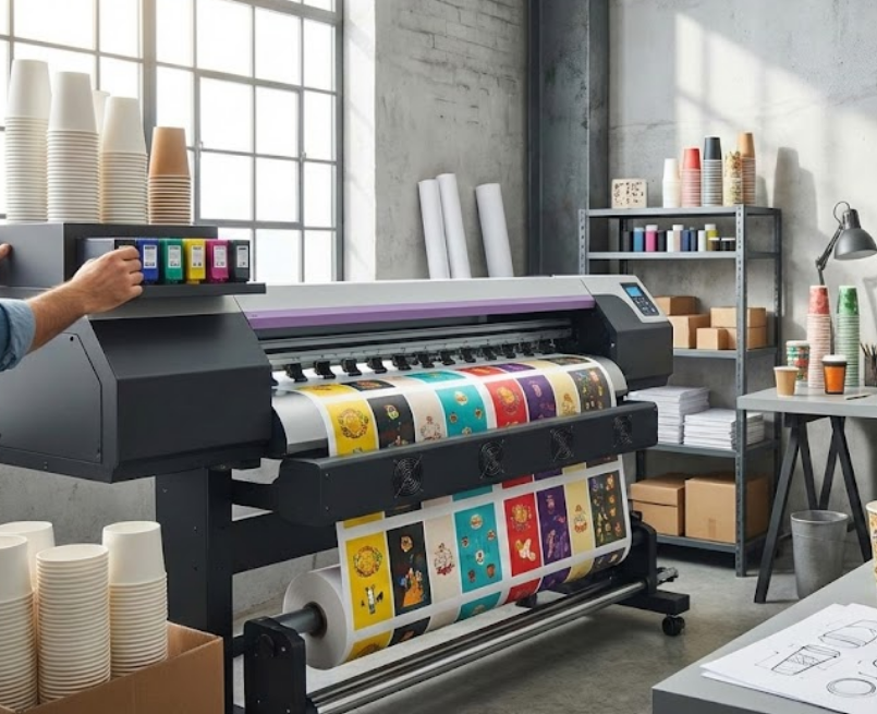 تصميم وطباعة اكواب ورقية في الرياض