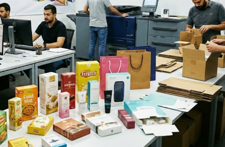 تصميم وطباعة تغليف منتجات في الرياض