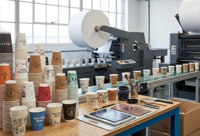 طباعة اكواب ورقية في الرياض