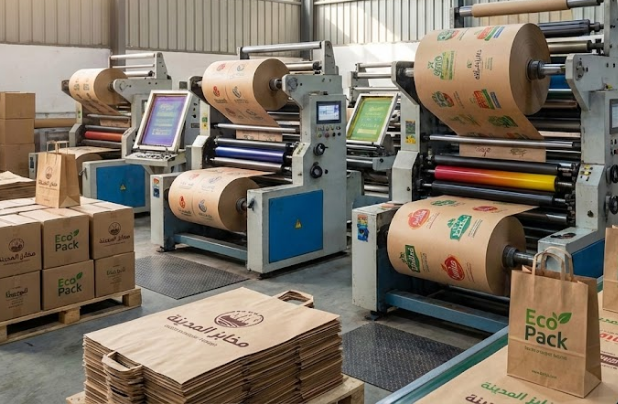 طباعة اكياس ورقية مخصصة في الرياض