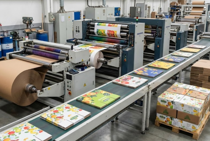 طباعة علب كرتونية في الرياض