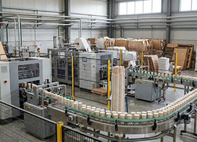 مصنع اكواب ورقية في الرياض