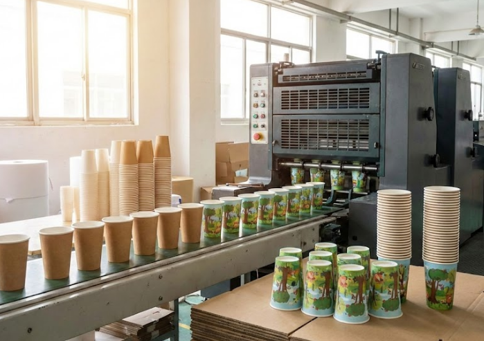 طباعة أكواب كرتونية في الرياض