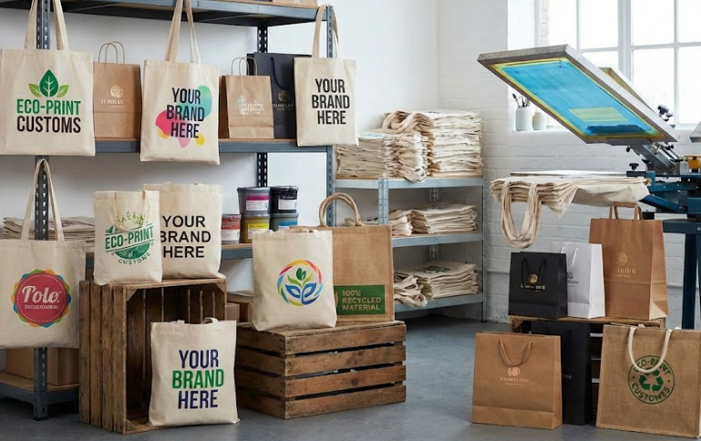 طباعة أكياس ترويجية مخصصة في الرياض