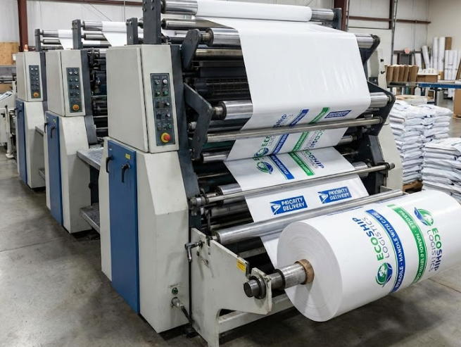 طباعة أكياس شحن في الرياض