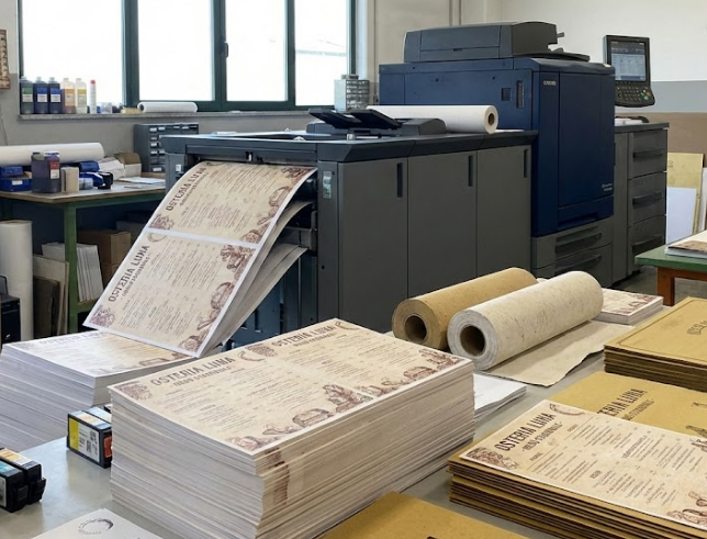 طباعة أوراق مخصصة للمطاعم في الرياض