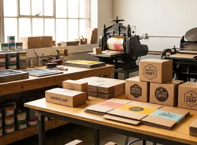 طباعة علب كافيه بالرياض